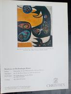 Anton Rooskens Cobra Christie's affiche 1994, Boeken, Verzenden, Zo goed als nieuw, Schilder- en Tekenkunst