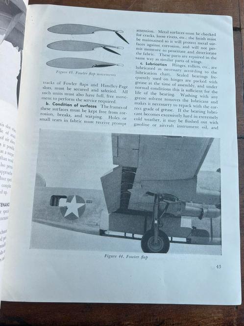 WO2 Amerikaans vliegtuig frame vleugel stoel riem USAAF 1943, Verzamelen, Militaria | Tweede Wereldoorlog, Luchtmacht, Boek of Tijdschrift