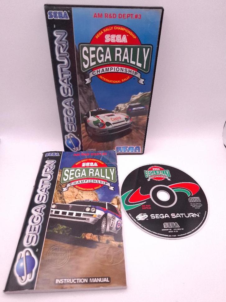 Sega Rally championship Sega Saturn, Spelcomputers en Games, Games | Sega, Gebruikt, Saturn of Dreamcast, Racen en Vliegen, 2 spelers