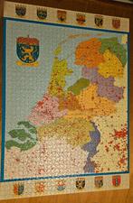 Kaart van Nederland 1500 stukjes ravensburger, Ophalen, 500 t/m 1500 stukjes, Gebruikt, Legpuzzel