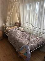 Leuk meiden bed 1 persoons, Huis en Inrichting, Slaapkamer | Bedden, 90 cm, Eenpersoons, Wit, Ophalen of Verzenden