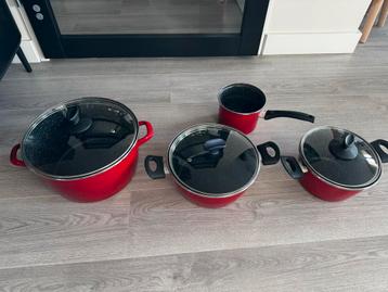 Delimano Stenen Pannenset-Geschikt voor alle warmtebronnen! beschikbaar voor biedingen