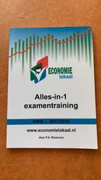 Alles in 1 examentraining economie vwo 2017/2018, Boeken, Economie, Ophalen of Verzenden, VWO, Zo goed als nieuw