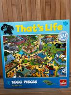 That's life puzzel 1000 stukjes, Hobby en Vrije tijd, Denksport en Puzzels, Ophalen of Verzenden, 500 t/m 1500 stukjes, Zo goed als nieuw