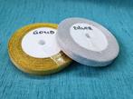 Satijnen lint, 10mm breed in 2 verschillende kleuren, Hobby en Vrije tijd, Naaien en Fournituren, Verzenden, Nieuw, Lint, Band of Elastiek