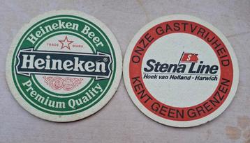 Heineken bierviltjes beschikbaar voor biedingen