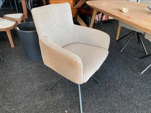 Stoel sef echt leder draaibaar b keuze hoge korting, Huis en Inrichting, Stoelen, Nieuw, Vijf, Zes of meer stoelen, Leer, Metaal