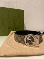 Gucci omkeerbaar GG Suprème riem, Echt leder, Gucci, Minder dan 95 cm, Ophalen of Verzenden