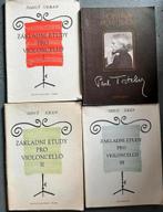 9x bladmuziek cello Tortelier / Bohus lesmethode violoncello, Muziek en Instrumenten, Gebruikt, Klassiek, Ophalen of Verzenden