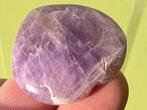 Amethist hartje edelsteen broekzaksteen mineralen, Ophalen of Verzenden, Mineraal