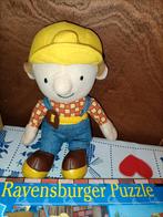 Oude Bob de Bouwer knuffel 24 cm + 3 in 1 puzzel *, Kinderen en Baby's, Speelgoed | Knuffels en Pluche, Ophalen of Verzenden