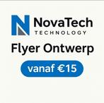 Professioneel Flyer Ontwerp - 15€, Ophalen of Verzenden, Zo goed als nieuw