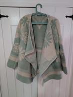 Handgemaakt wollen vest van oud wollen deken - Maat M, Ophalen of Verzenden, Zo goed als nieuw, Maat 38/40 (M), Overige kleuren