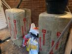 2 pakken Rockwool steenwol isolatie, 4 tot 8 cm, Nieuw, Steenwol, Vloerisolatie