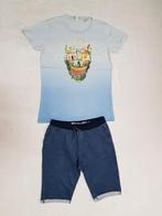 Super stoer licht blauw SCOTCH SHRUNK shirt maat 14/164., Gebruikt, Verzenden, Scotch Shrunk, Shirt of Longsleeve