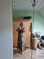 Jin Jinny Doorknoop Jurk animal print - Maat L, Kleding | Dames, Overige kleuren, Maat 42/44 (L), Ophalen of Verzenden, Jin Jinny