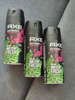 3x AXE wild  Bergamot & pink pepper Deodorant nieuw, Ophalen of Verzenden, Nieuw, Deodorant of Bodyspray
