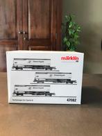 Märklin 47082 / 3 Taschenwagen-Set "Simon Hegele", Hobby en Vrije tijd, Wisselstroom, Wagon, Ophalen of Verzenden, Zo goed als nieuw