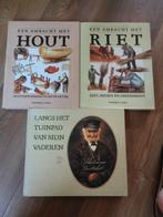 Rien Poortvliet 3x Boek Boeken Hout Riet Vader Natuur, Ophalen, Gelezen, Natuur algemeen