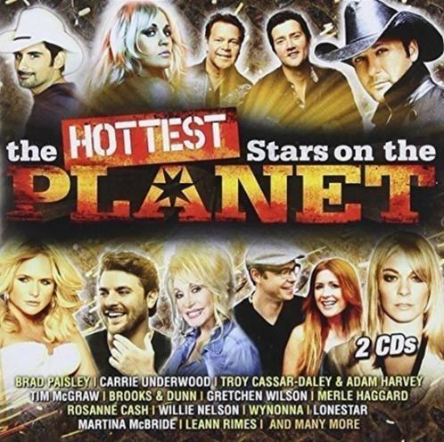 Various Artists - The Hottest Stars On The Planet (2CD), Cd's en Dvd's, Cd's | Verzamelalbums, Zo goed als nieuw, Country en Western