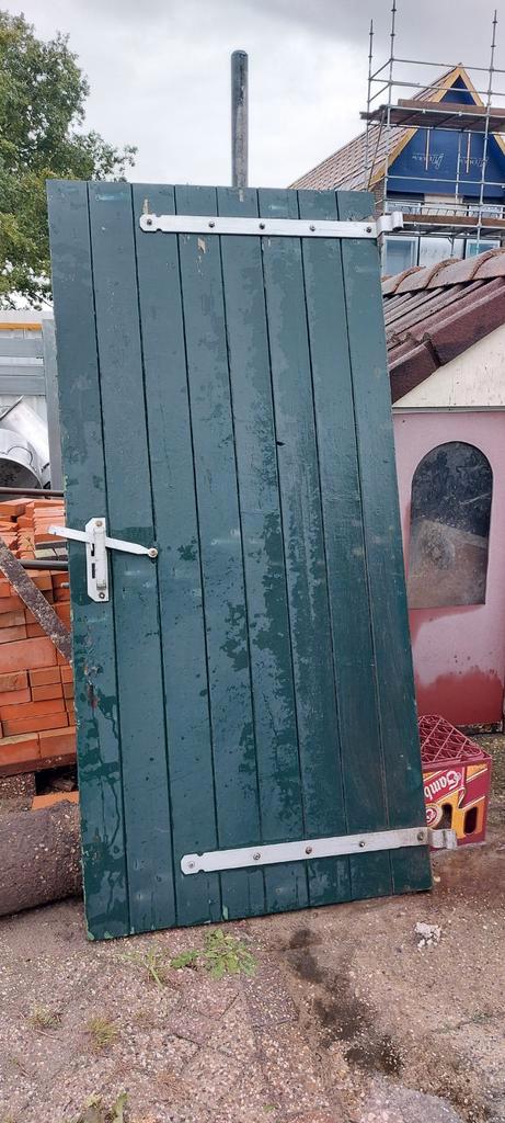 Oude Stal Deur - Authentiek & Karakteristiek, Doe-het-zelf en Verbouw, Deuren en Horren, Gebruikt, Buitendeur, Minder dan 200 cm
