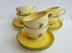 D007 Kop en schotels; Zeller keramiek Bijenland, zgan, ongeb, Huis en Inrichting, Keuken | Servies, Keramiek, Ophalen of Verzenden
