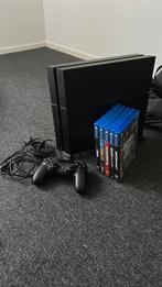 Playstation 4 inclusief controller en 5 spellen, Spelcomputers en Games, Ophalen, Met 1 controller, Gebruikt, Met games