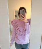 Lila trui met volants, Ophalen of Verzenden, Zo goed als nieuw, Maat 34 (XS) of kleiner, Paars
