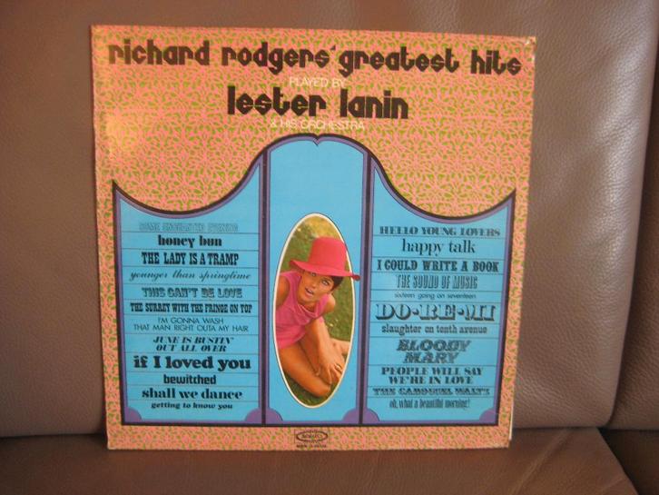 Lester Lanin & His Orchestra* – Richard Rodgers' Greatest Hi, Cd's en Dvd's, Vinyl | Jazz en Blues, Zo goed als nieuw, Jazz, 1960 tot 1980
