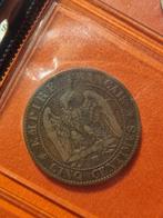Napoleon III 5 Centimes 1864 - Zeldzame Munt, Ophalen of Verzenden, Losse munt