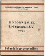 FN Herstal type 11 Behandelingsvoorschriften manual (7603z), Verzenden, Overige merken