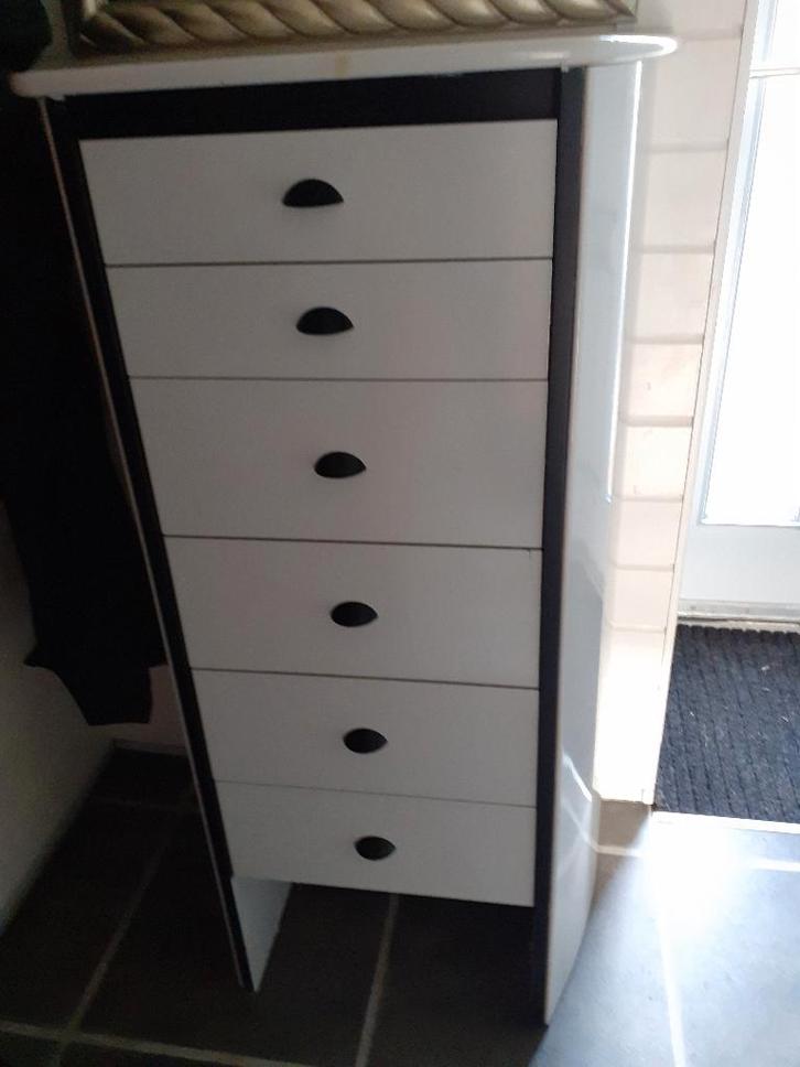 leuk retro lade kastje, Huis en Inrichting, Kasten | Ladekasten, Gebruikt, 100 tot 150 cm, 50 tot 100 cm, 25 tot 50 cm, 5 laden of meer