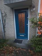 Ouderwetse hardhouten voordeur, Ophalen, Gebruikt, Bruin, 200 cm of meer