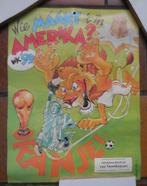WK 1994 poster ‘Wie maakt het in Amerika ?’, Ophalen, Sport, A1 t/m A3, Rechthoekig Staand