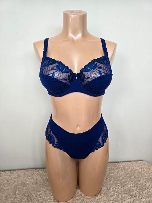 Nieuw prima donna orlando bh 75d luxe string 40m 42l 44xl, Kleding | Dames, Ondergoed en Lingerie, BH, Blauw, Ophalen of Verzenden