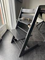Stokke Tripp Trapp black oak compleet, Ophalen, Gebruikt, Meegroeistoel, Gordel(s)