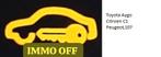 Toyota Aygo, Peugeot 107 en Citroën C1 immo off, Ophalen of Verzenden, Nl, Info@autosleutelsservice.nl, Nl
