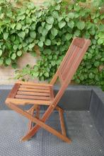 Teak houten opklap tuinstoel  -  Nieuw, Ophalen, Nieuw, Teakhout, Inklapbaar