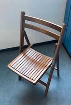 Te huur: Houten klapstoelen, Ophalen, Zo goed als nieuw, Hout, Stapelbaar