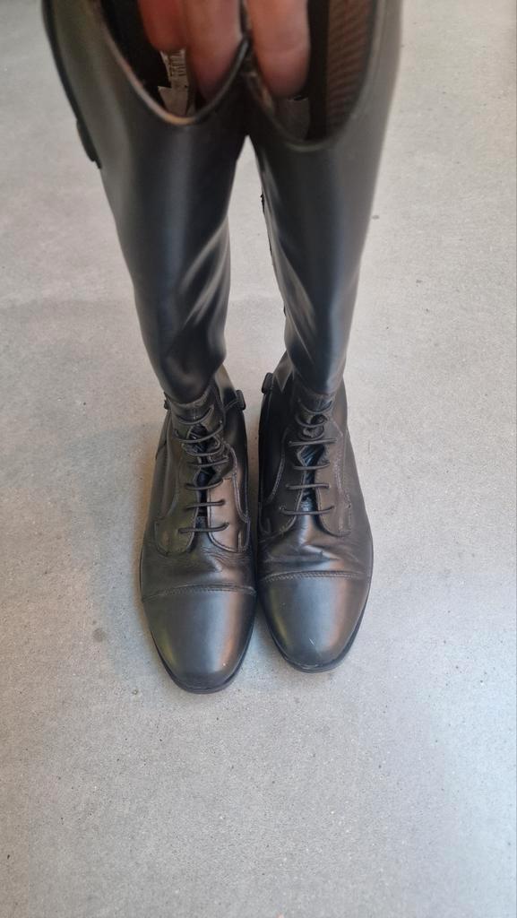 HKM leren paardrijlaarzen mt 36, Dieren en Toebehoren, Paardrijkleding, Schoeisel, Dressuur, Ophalen of Verzenden