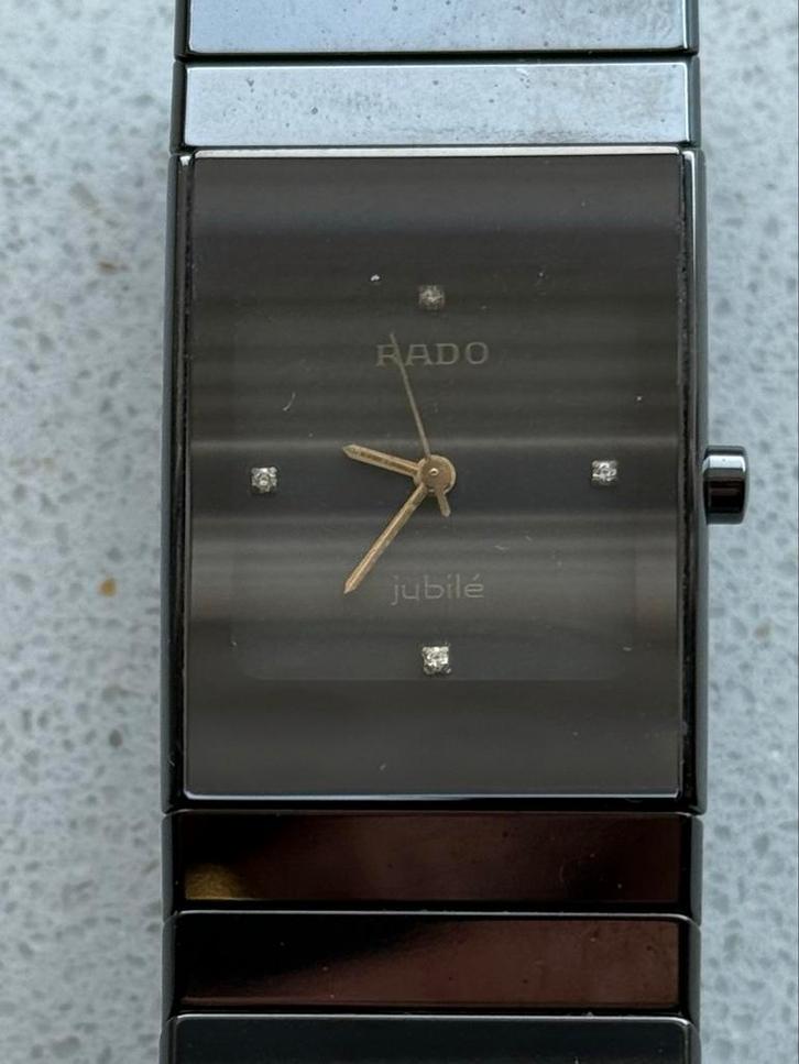 Rado Diastar heren/Dames horloge met Diamantjes, Sieraden, Tassen en Uiterlijk, Horloges | Heren, Gebruikt, Polshorloge, Overige merken