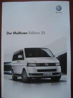 Volkswagen Der Multivan Edition 25 Preisliste/Techn. Daten, Ophalen of Verzenden, Nieuw, Volkswagen