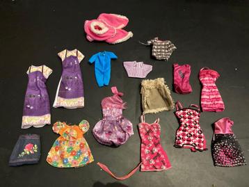 Retro vintage barbiekleertjes jurken bodywarmer rokje tops beschikbaar voor biedingen
