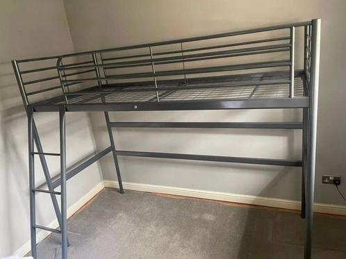 Hoogslaper, Huis en Inrichting, Slaapkamer | Stapelbedden en Hoogslapers, Gebruikt, Hoogslaper, 90 cm, 200 cm, Eenpersoons, Ophalen of Verzenden