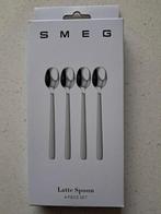 Smeg Latte Lepels - 4-delige Set - Nieuw in Verpakking, Nieuw, Ophalen of Verzenden, Rvs of Chroom, Vaatwasserbestendig