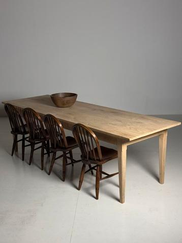 Franse eettafel kloostertafel eiken 250cm beschikbaar voor biedingen