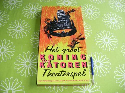 Het groot Koning van Katoren Theaterspel, Hobby en Vrije tijd, Gezelschapsspellen | Bordspellen, Zo goed als nieuw, Een of twee spelers