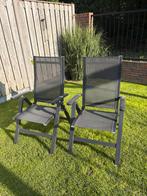 Inklapbare tuinstoelen Kettler, Tuin en Terras, Tuinstoelen, Ophalen, Gebruikt, Verstelbaar