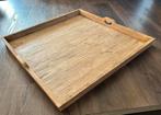 Dienblad Teak XXL 80x80, Ophalen of Verzenden, Zo goed als nieuw, Vierkant, Hout