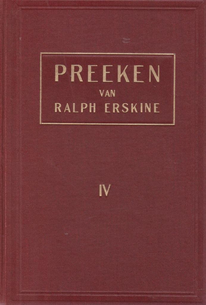 R A L P H E R S K I N E - PREEKEN IV, Boeken, Godsdienst en Theologie, Gelezen, Ophalen of Verzenden